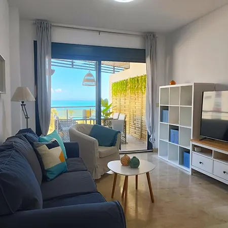 Alkan Con Terraza En 1º Linea De Playa Y Piscina Apartment
