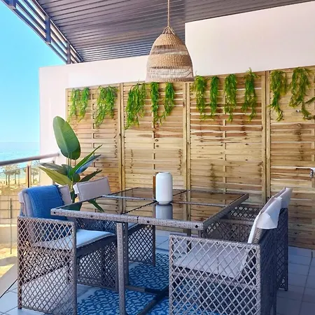 Apartment Alkan Con Terraza En 1º Linea De Playa Y Piscina *