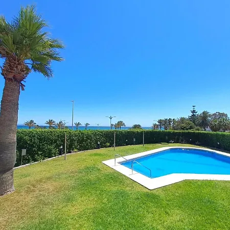 Apartment Alkan Con Terraza En 1º Linea De Playa Y Piscina *